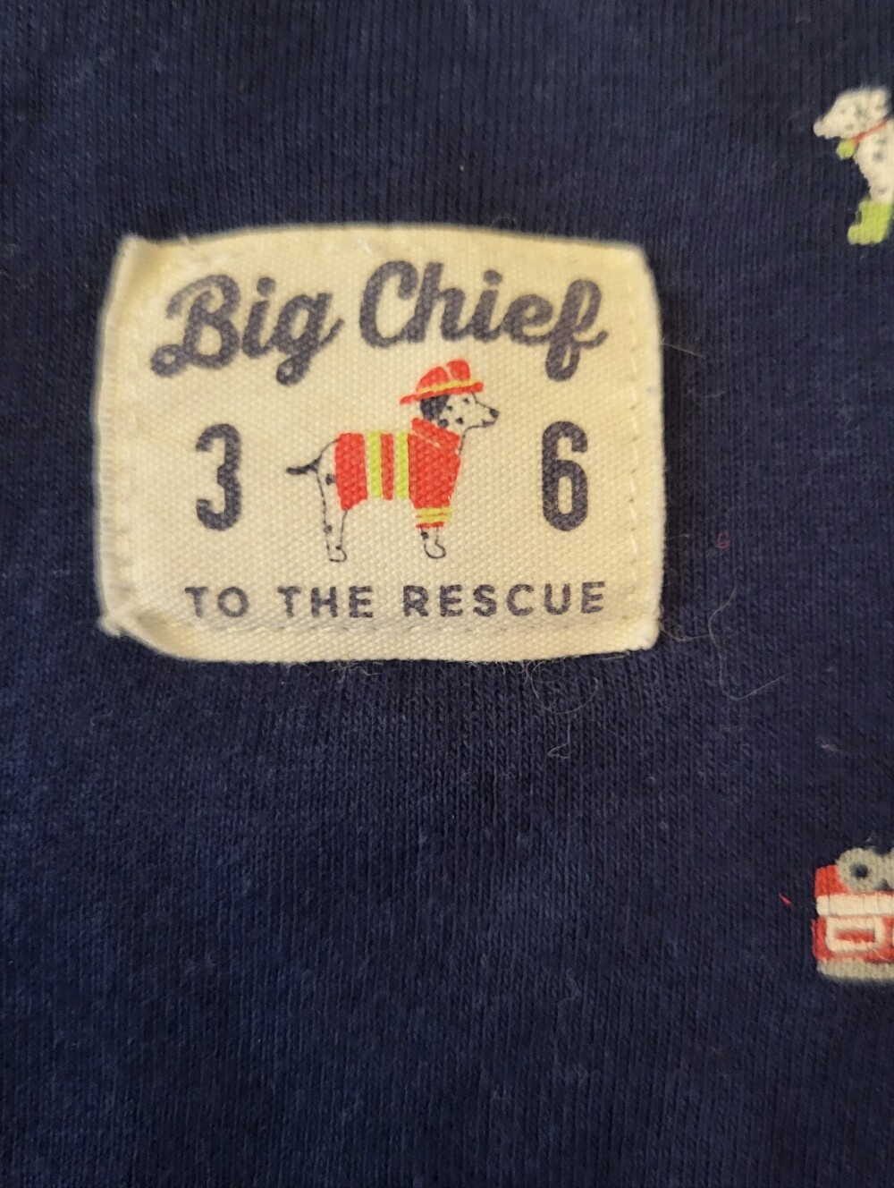 Carter's One Piece Romper Fire Dept Theme‎ Snap Front Neutral  Size 6 Mos - Picture 3 of 10